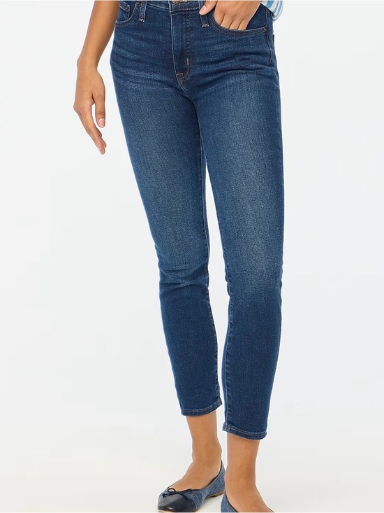 J. Crew Denim - J. Crew Lookout High Rise Skinny Jeans in Denim Blue
